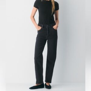 Aritzia Denim Forum Arlo Jeans size 26 Black Eyeliner